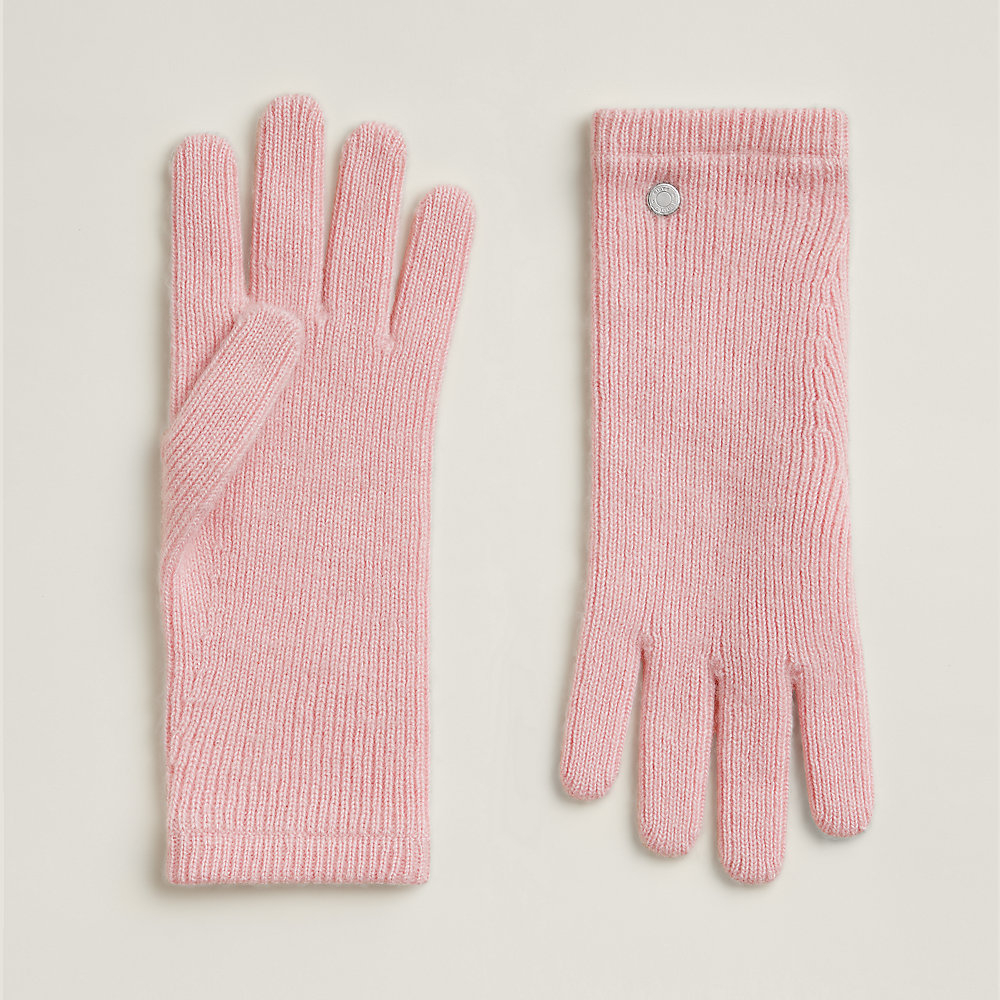 Lisa Slalom gloves - Green | Hermès Poland